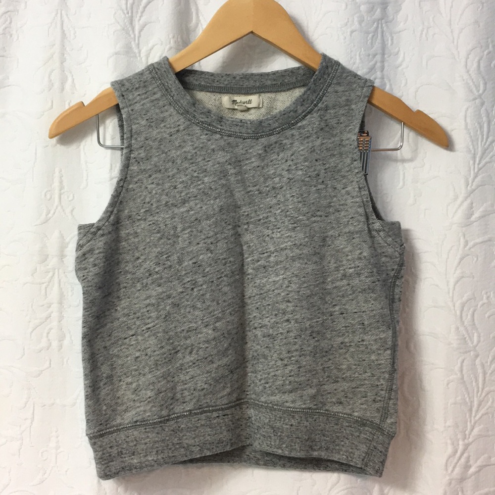 Madewell sweater crop top